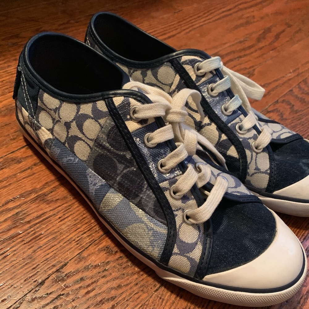 Coach denim shoes